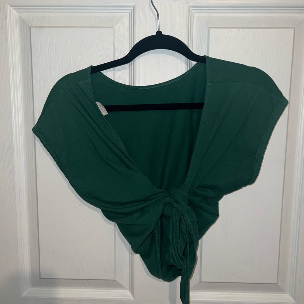 Aritzia Wilfred Tie Top